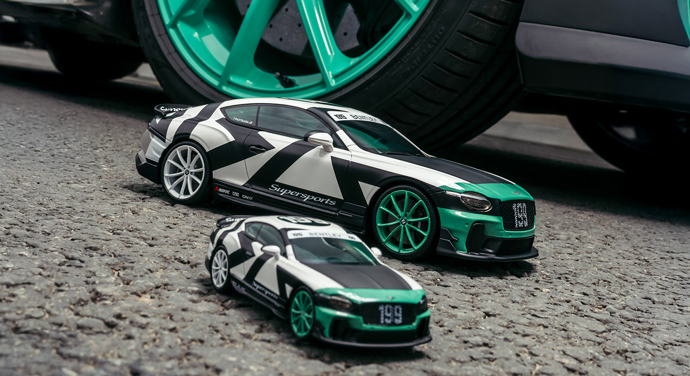 Bentley Motors launches Supersports FULLSEND miniatures — article image